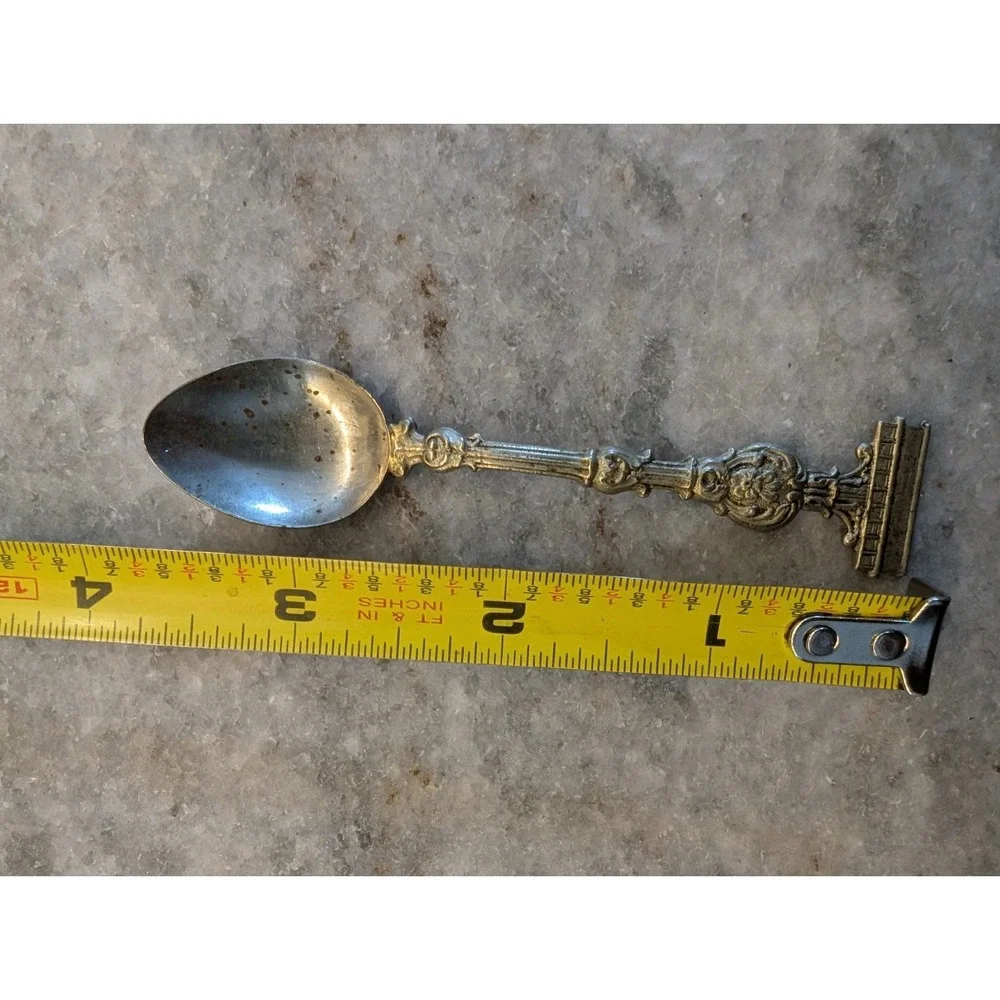 Vtg Lot Of 4 Woodworth & Lothrup Eastover‎ Store Souvenir Spoon